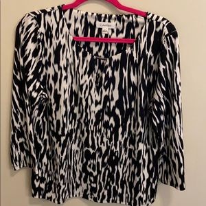 Calvin Klein Animal Print Top